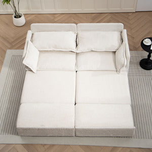 Pull Out Sofa Bed, Convertible Sleeper Sofa Couch, Side Storage, And USB / C - Type Charging Ports Chair