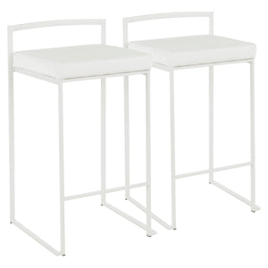 Fuji - Simple Elegance, Contemporary Stackable Counter Stool by Couch.com