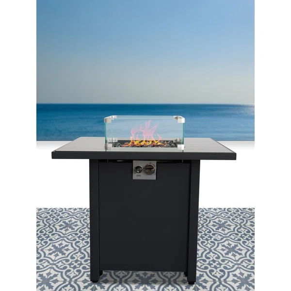 Powdercoated Fire Pit With Top by Couch.com