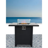 Powdercoated Fire Pit With Top by Couch.com
