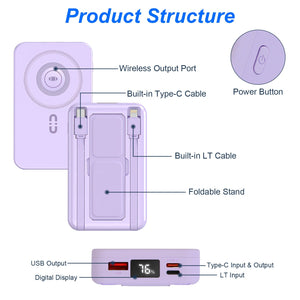 MagSafe Power Bank with Stand by DirectDeals