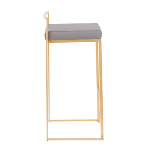 Fuji - Contemporary / Glam & Quality Construction Barstool by Couch.com