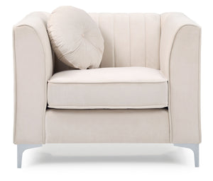 Contemporary Sloped Armchair by Couch.com