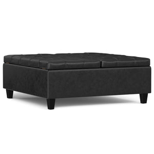 Harrison - Upholstered Coffee Table Storage Ottoman by Couch.com