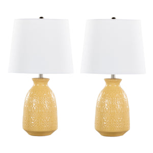 Claudia - Contemporary Lamp (Set of 2) by Couch.com