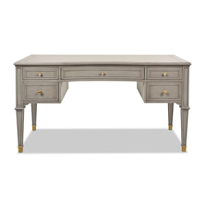 Dauphin - 5 Drawer Executive Desk by Couch.com