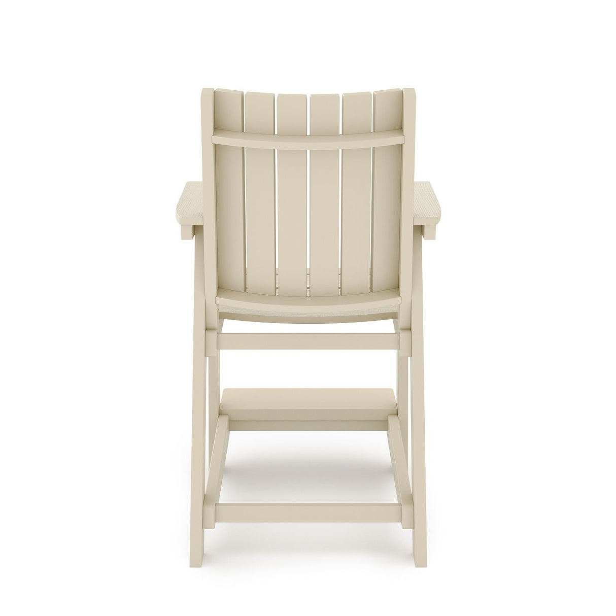 Modern Counter Chair Sleek HDPE Poly Lumber For Dining, Patio, And Garden Comfort by Couch.com