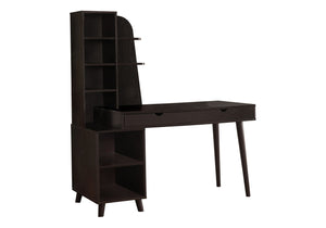 Computer Desk For Home Office, Laptop, Storage Drawers, Solid Transitional - Espresso by Couch.com