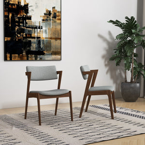 Edwin - Mid-Century Modern Dining Chair (Set of 2) by Couch.com