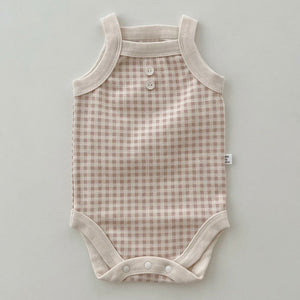 Newborn Cotton Sleeveless Jumpsuit Vest Garments