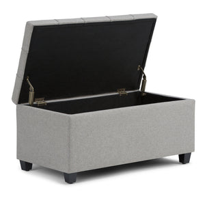 Sienna - Upholstered Storage Ottoman Bench by Couch.com