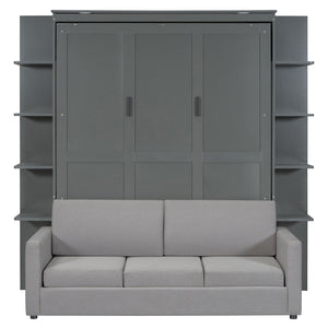 Murphy Bed Space Saving Wall Bed With Sofa by Couch.com