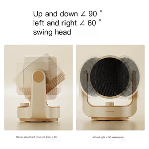 Compact Energy-Efficient Heater for Home and Bathroom