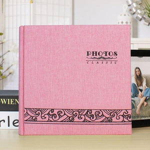 6-inch Intert Photo Album 200 Pages Slip Memo Scrapbook Paper Baby Family Scrapbook Albums Wedding Foto Scrapbooking Album DIY Memorable Gifts For Loved Ones