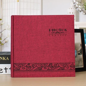 6-inch Intert Photo Album 200 Pages Slip Memo Scrapbook Paper Baby Family Scrapbook Albums Wedding Foto Scrapbooking Album DIY Memorable Gifts For Loved Ones