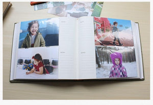 6-inch Intert Photo Album 200 Pages Slip Memo Scrapbook Paper Baby Family Scrapbook Albums Wedding Foto Scrapbooking Album DIY Memorable Gifts For Loved Ones