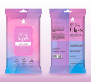 Makeup Removal Wipes 12 Pack (720 Wipes Total) – Ultra-Soft Facial Cleansing Towelettes Dissolve All Traces of Dirt, Oil & Makeup – Gentle Enough for Contact Lens Wearers, Safe for Eye by Pursonic