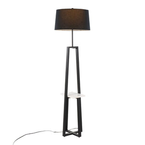 Cosmo - Shelf Contemporary / Glam Floor Lamp by Couch.com