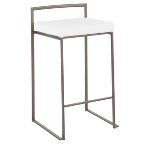 Fuji - Industrial Stackable Counter Stool Elegant Design by Couch.com