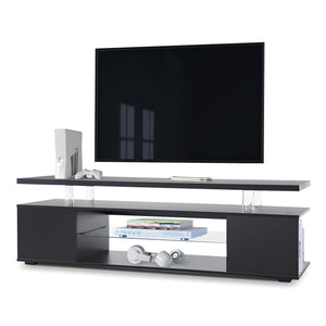 TV Stant With LED And Large Side Cabinet by Couch.com