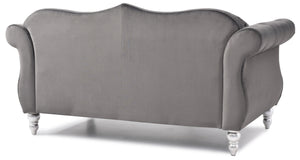 Stylish Flared Arm Loveseat by Couch.com