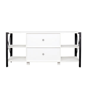 Industrial TV Stand for Living Room and Bedroom