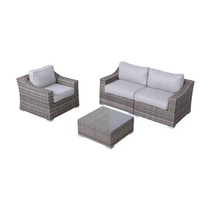 Stylish Sofa Seating Group With Cushions Perfect For Outdoor Gatherings by Couch.com