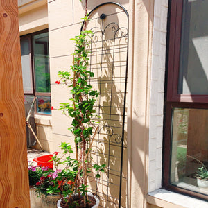 Metal Garden Trellis For Climbing Plants Outdoor Rustproof Plant Support Rose Trellis Netting Trellis by Couch.com
