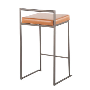 Fuji - Industrial Stackable Counter Stool Elegant Design by Couch.com