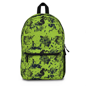 Kids Abstract Green Backpack