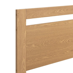 Brown Wood Queen Bed Frame