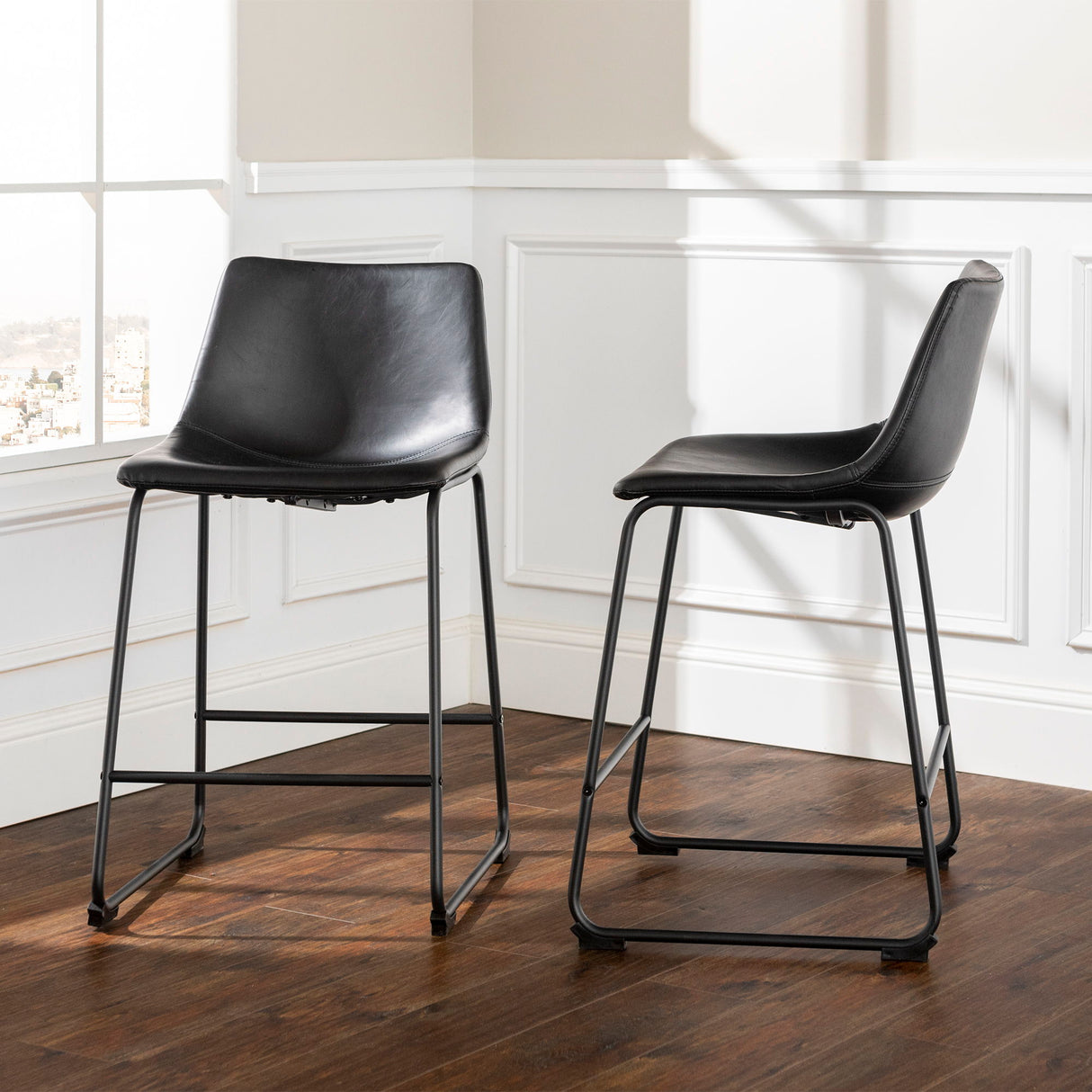 Industrial Counter Stools (Set of 2) by Couch.com