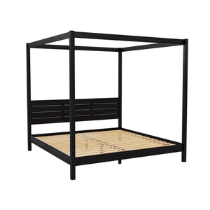 Canopy Bed Frame Modern Minimalist Boho by Couch.com