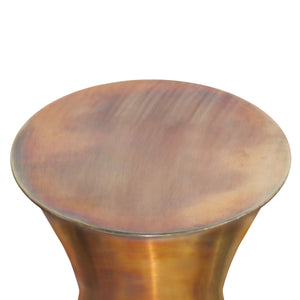 Kenton - Metal Side Table - Tarnished Brass by Couch.com