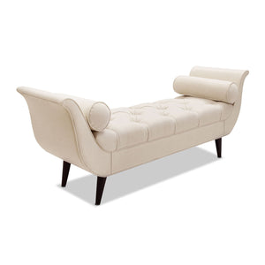 Alma - Tufted Flared Arm Entryway Bench by Couch.com