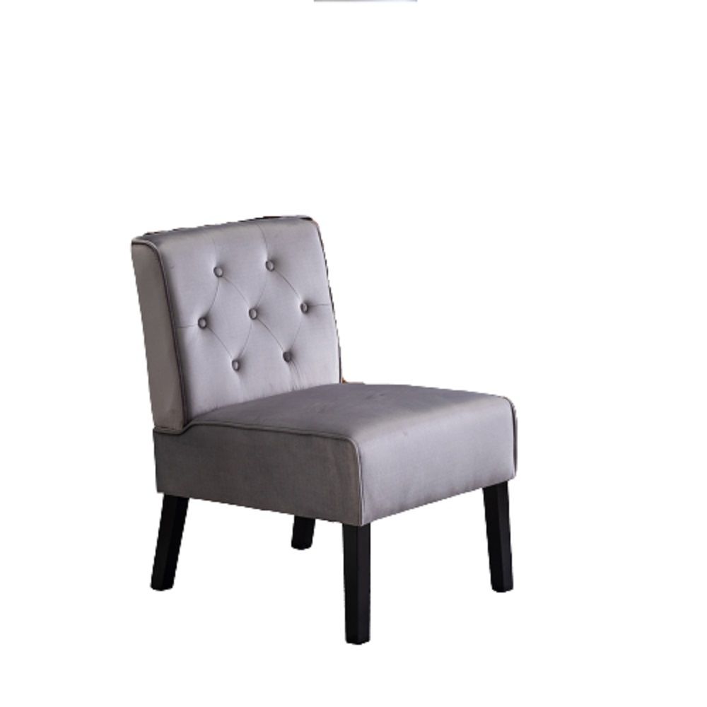 Reese - Living Room Armless Button Tufted Pattern Accent Chair (Set of 2) by Couch.com