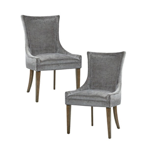 Ultra - Dining Side Chair With Chenille Upholstery (Set of 2) by Couch.com