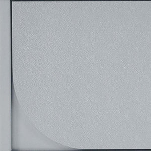 Silver and Gray Wood And Upholstery Lighted Queen Bed Frame