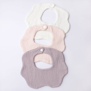 Infant And Toddler Supplies Candy-Colored Gauze Lace Bib