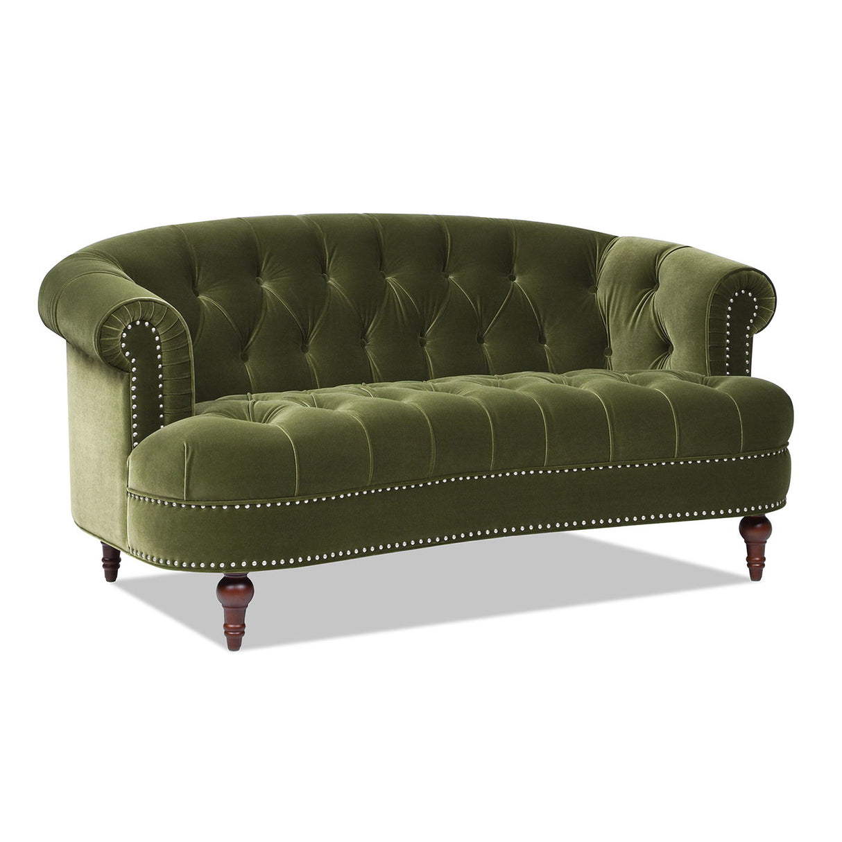La Rosa - Victorian Chesterfield Loveseat by Couch.com