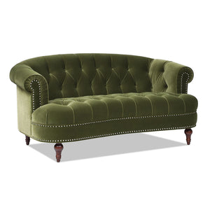 La Rosa - Victorian Chesterfield Loveseat by Couch.com