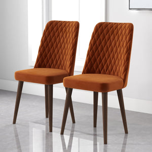 Katie - Mid-Century Modern Dining Chair (Set of 2) by Couch.com