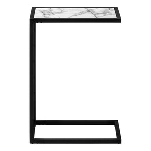 Accent Table, C - Shaped, Contemporary & Modern Convenient Design by Couch.com
