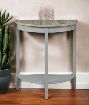 Justino - Console Table - Gray / Oak by Couch.com