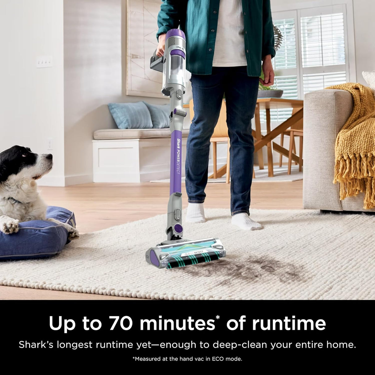 Shark Ip1251 Powerdetect Cordless Stick Vacuum Navy WS1
