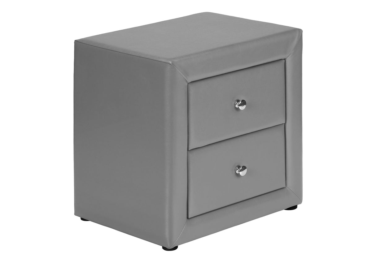 Nightstand, Storage Drawer Versatile Use, Upholstered, Transitional by Couch.com