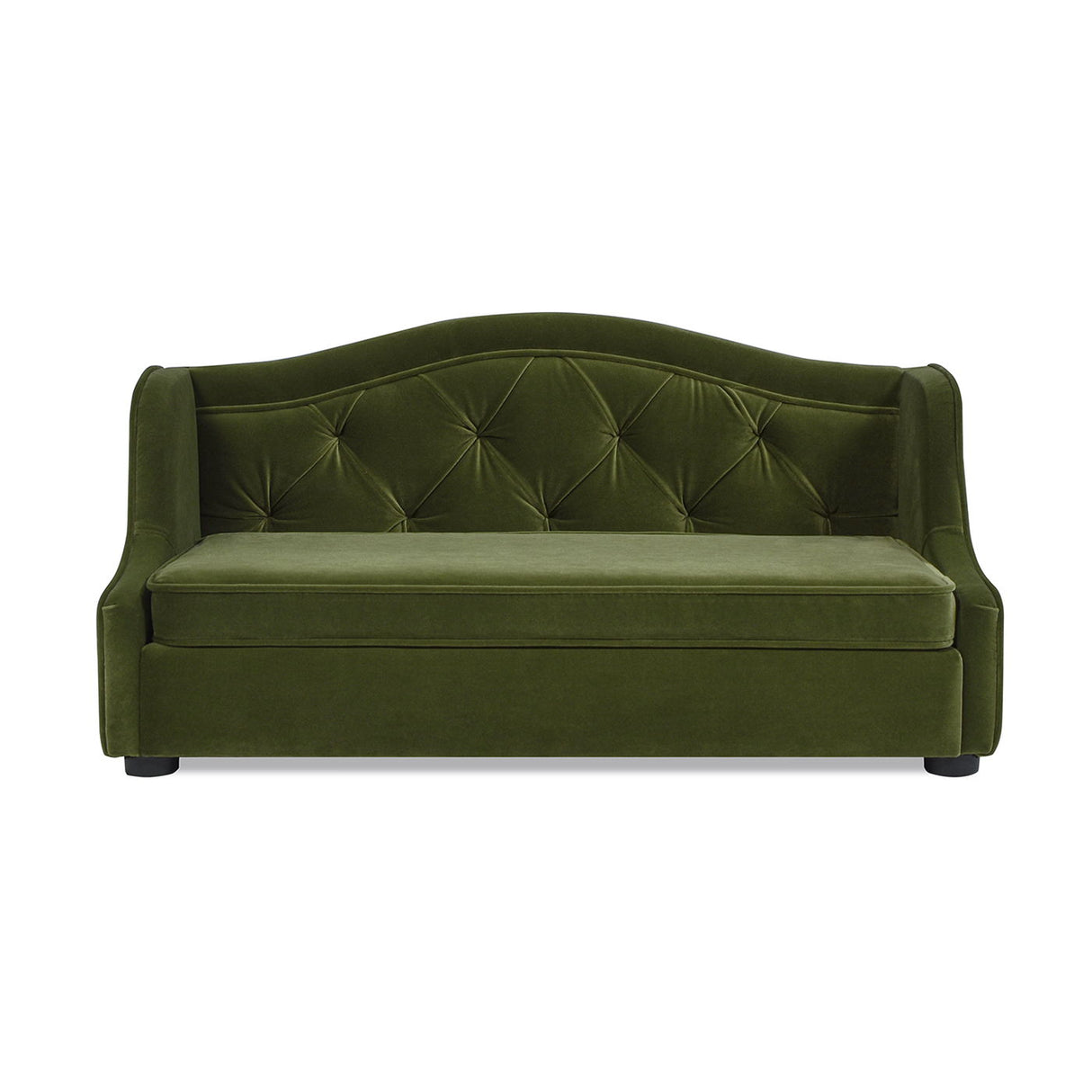 Robin - Tufted Wingback Pet Sofa Bed, Medium by Couch.com