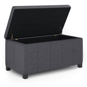 Dover - Upholstered Storage Ottoman Bench by Couch.com