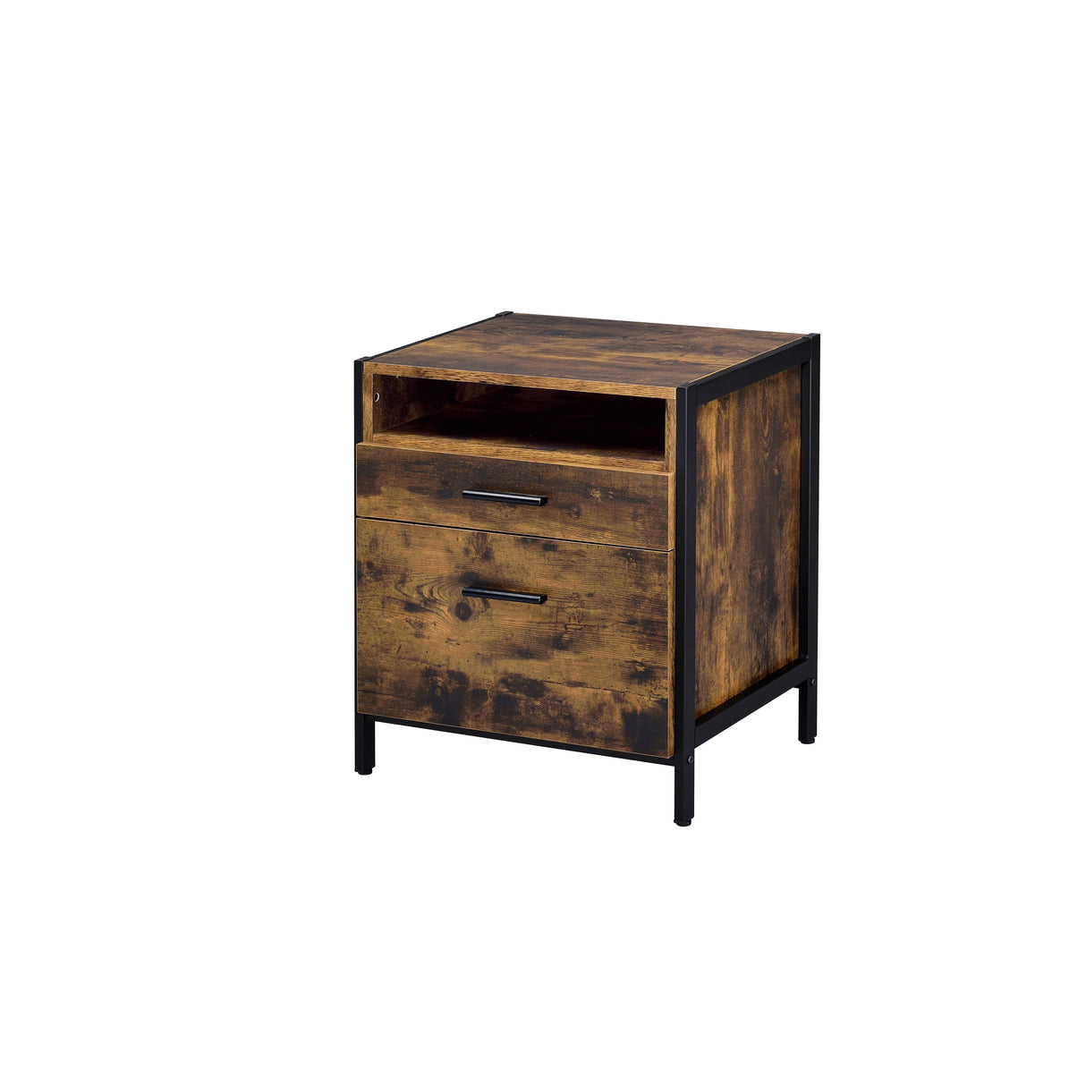 Juvanth - Rustic Nightstand - Oak by Couch.com