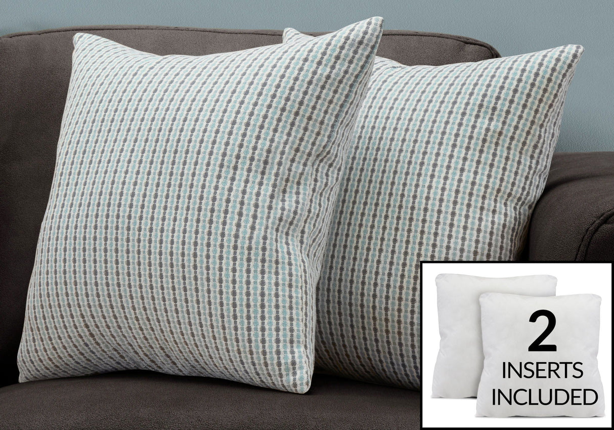 Pillows, Square, Insert Included, Decorative Throw, Hypoallergenic by Couch.com